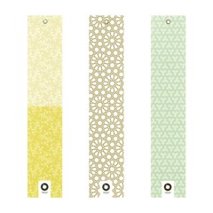Nambu Tekki Wind Chime Tanzaku Paper Wind Catcher Komon Pattern 3 Pieces Japan