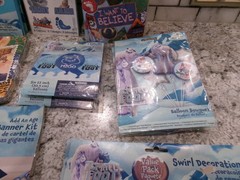 Huge Small Foot Theme Birthday Party Supplies, All Sealed, 29 Items In Lot