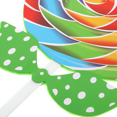 2 Pcs Lollipop Prop Large Lollipop Decoration Giant Fake Candy Huge Lollipop Pho
