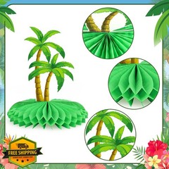 Adecortalk 12 Summer Hawaii Honeycomb Centerpieces