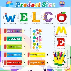 Welcome Classroom Door Decor Bulletin Board Decorations Set Elementary School