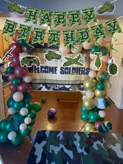 Army Birthday Party Decorations Camouflage Party Decoration Include Camo Happ…