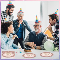 40Pcs 70Th Birthday Decorations for Women Rose Gold 70 Year Old Birthday Decorat