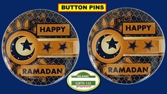 Ramadan Favors Ramadan Decoration Ramadan Button Pins Islamic Wall Decoration