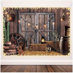Cowboy Birthday Wedding Photo Background