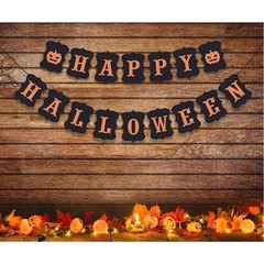 81pc Halloween Party Decorations Pack Banner Balloons Hanging Swirls Pumpkin Bat
