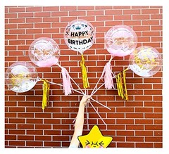 20 Packs Balloon Sticks, 27″ Long Large Balloon Stands Holders with Base for …