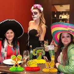 12pcs Fiesta Mexican Party Table Decoration Centerpiece 8” Paper 5 Cinco De Mayo
