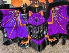 67 Pcs Happy Halloween Party Decoration Halloween Bat Supplies Pumpkin Balloons