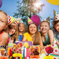 Lorax Honeycomb Centerpieces 3D Table Decorations Party Supplies