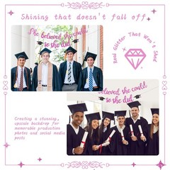 Class of 2026 Graduation Decrations for Girls, Pre-Strung She Believed She Co…