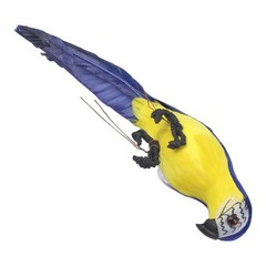 Fake Artificial Parrot Foam Feather Bird Garden Home Decor Yard Lawn Orname