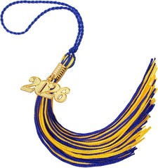 2026 Gold Year Charms Graduation Tassel Charms for HS College Cap Hat Accessory