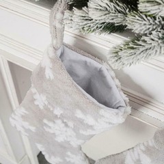 Christmas Stocking Xmas Tree Hanging Pendant Sock Santa Candy Gift Bag Decor US