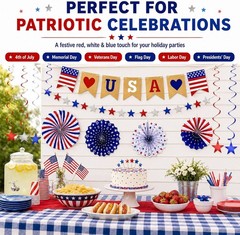 Halloween Party Decorations Set, 23 PCS Easy Setup, Spider Web Fans, Banner &…