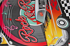 Rock-n-Roll Car 50’s Cutout Wall Decorating Party Decorations 30 PCs Amscan