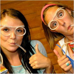 Funny Glasses Straw Adults Crazy Eyeglass Straw for Birthday Parties, Bridal Sho