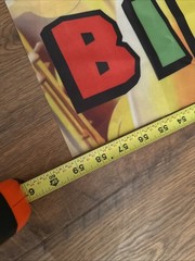 Super Mario Bros. Theme Party Decoration, 5×3.5ft Happy Birthday Backdrop