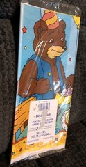 Franklin the Turtle Party Supplies: Table Cover-Birthday Party 1980s 1990s NOS