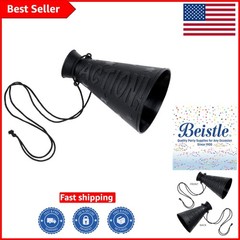 Compact 6” Action Cut Megaphone: Lightweight Prop for Movie Parties & Events