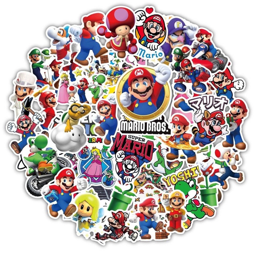 New Super Mario Party Supplies Balloon Kids Birthday Decoration Tableware Banner