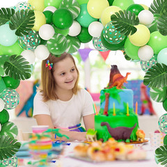 Dinosaur Birthday Party Decorations Supplies, Dinosaur Balloons Arch Garland Kit