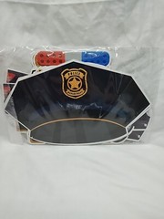 25 Pieces Police Party Pack Decorations Swirls