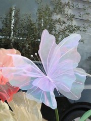 3D Simulated Butterfly Decoration, For Birthday Wedding Outdoor Party
