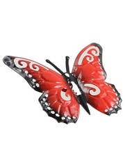 Beautiful Metal Butterfly Wall Art Colorful Garden Decoration for Yard