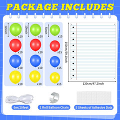 141Pcs Back to School Arch Kit Party Decorations Notebook Classroom Backdrop wit