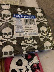 Pirate Party Decorations Mixed Bag Napkins Stickers Pirate Hats Patch