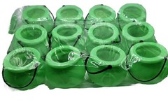 Green Candy Cauldron Kettles, Party Decoration Supplies, St. 12-Pack