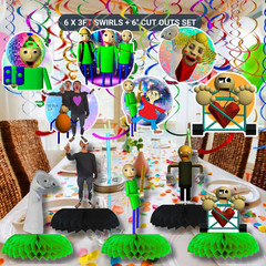 Baldis Basics Tablewave Party Supplies happy birthday centerpiece decoration