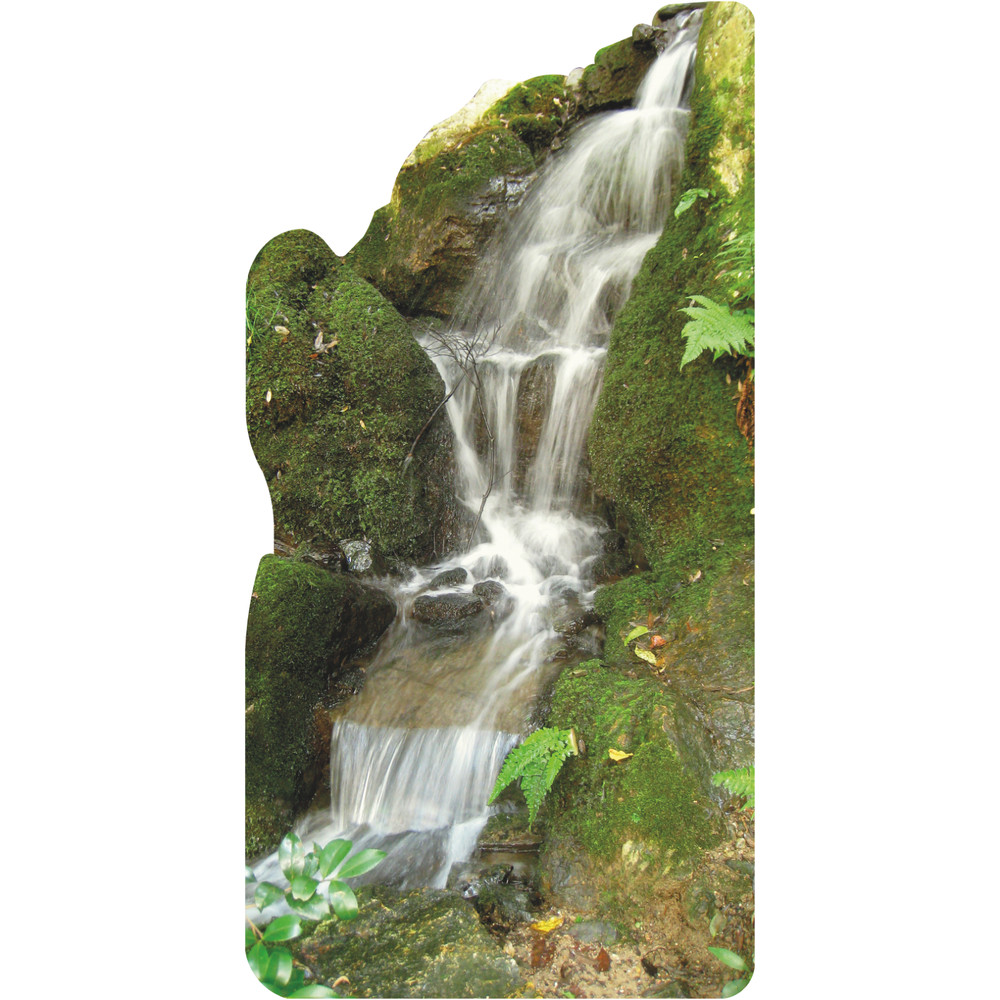 SP13320 Forest Waterfall Nature Woods Scenery Cardboard Cutout Standee Standup