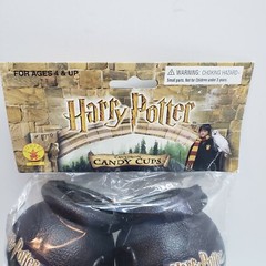 Harry Potter Cauldron 6 Pack Candy Cups Rubies Plastic 2001 Rubies 2097 Vintage