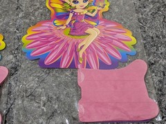 Lisa Frank *TWO PACKS* Honeycomb Centerpiece FAIRY Birthday Party NEW Decor
