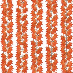 5 Pack Fall Leaf Garland, Hanging Vines Garland Artificial Fall Maple Leaves …