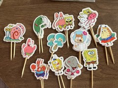 51 Pcs SpongeBob SquarePants Happy Birthday Party Decoration Complete Set..