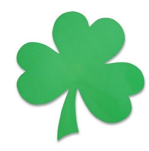24 Shamrock Magnets – Irish Clover Leaf – car auto magnet decals (2 dozen)