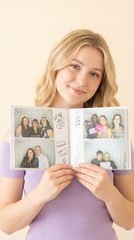 4X6 Black Photo Booth Guest Album