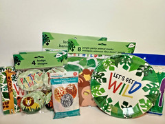 Brand New Jungle Party Decorations Supplies 114pc Kids PartySet