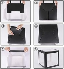 Elegant Black Balloon Boxes – Graduation Decorations for Class of 2026 Parties