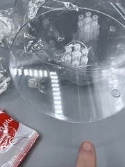 7 Sets Balloon Stand Kits, Clear Balloon Holder for Table