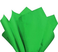 Colored Crepe Paper Gift Wrapping Packaging Green 20×26 Inch 100 Sheets