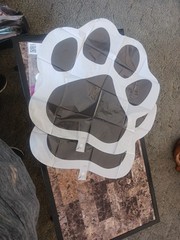 Dog Birthday Party Supply 2pc Inflatable. A3