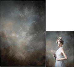 5x7ft Fabric Abstract Backdrop for Photography Vintage Portrait Old Master
