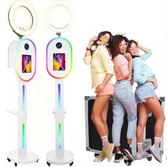 Portable Photo Booth Compatible for Ipad & Camera PhotoBooth Machine Stand Shell