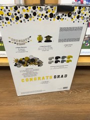 Graduation Party Decoration Kit Balloon Arch Table Covers Yard Signs Congrats Gr