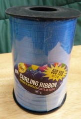 Blue Curling Ribbon 500 yards NIP