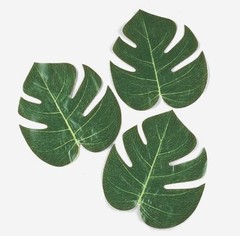 24 – 8″ Tropical Palm Leaves Luau Party Decor Hawaiian Jungle Beach Wedding